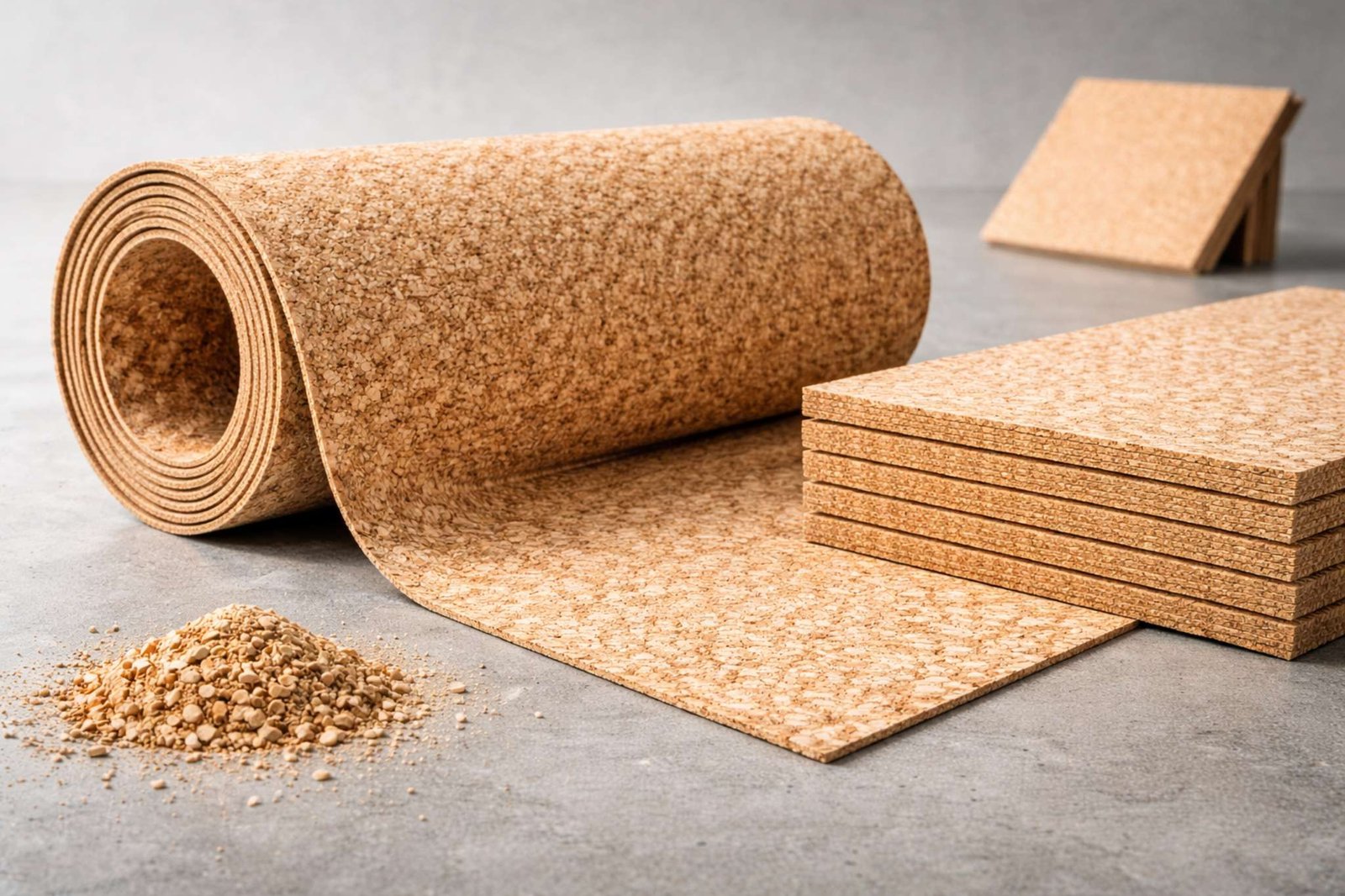 Corcho aglomerado CR-108 (Rollos y Placas)