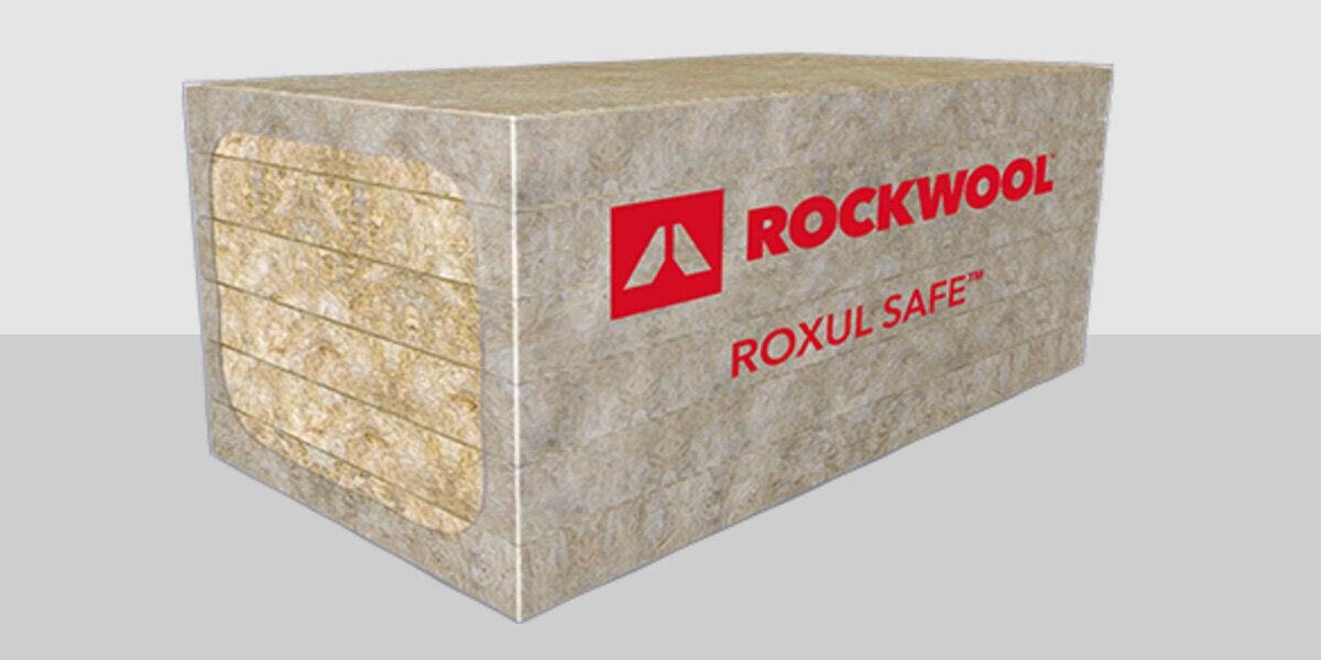 Fondo de Placa de lana mineral de roca ROXUL SAFE™
