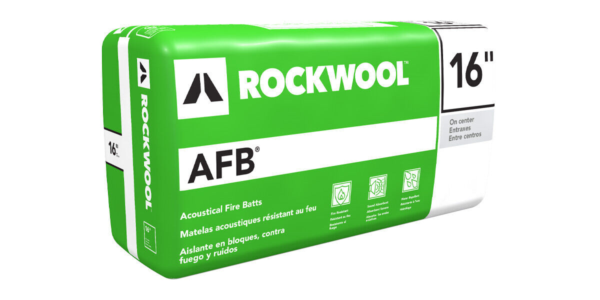 Fondo de Placa de lana mineral de roca ROCKWOOL AFB®